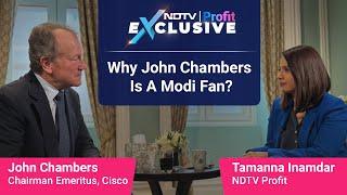 Why John Chambers Is A Modi Fan | NDTV Profit Exclusive