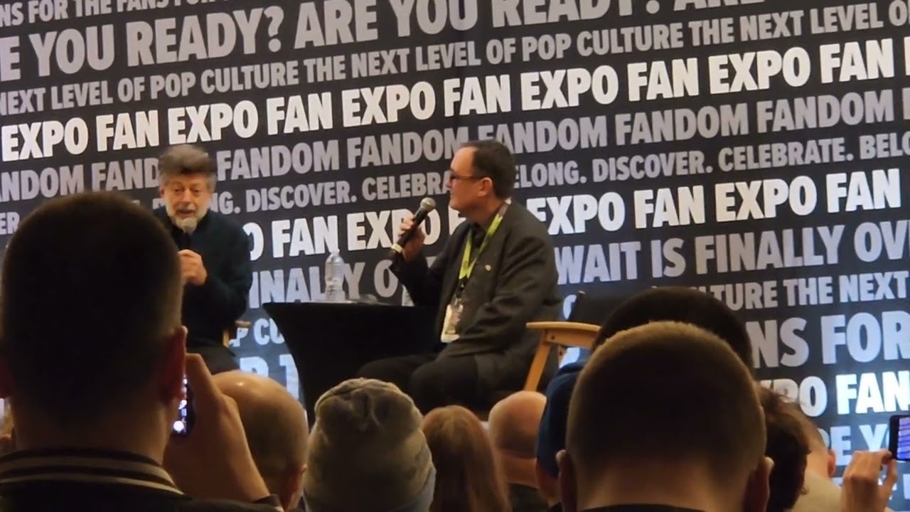 Toronto comic con 2023: Andy Serkis panel