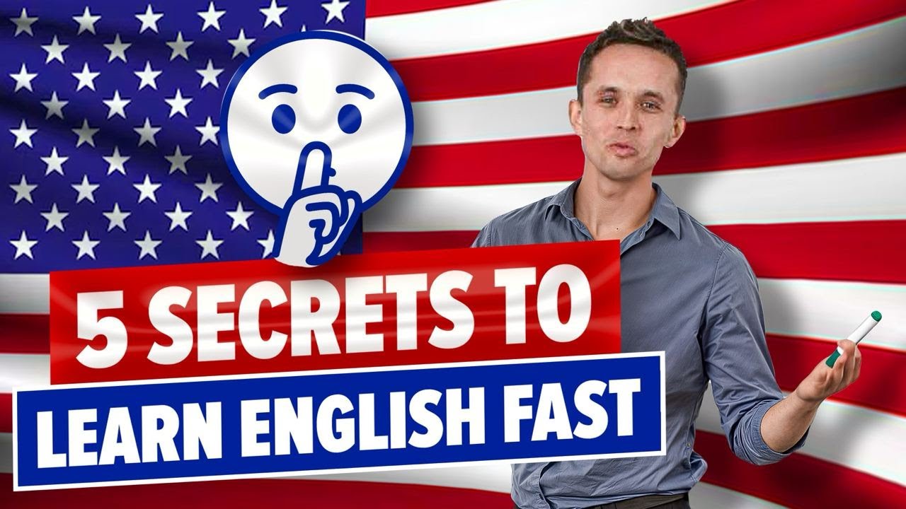 How to learn English fast - 5 Tips - YouTube