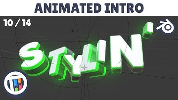 How to Make A Smooth 3D Intro for FREE in Blender 2.8 Eevee (10 of 14)