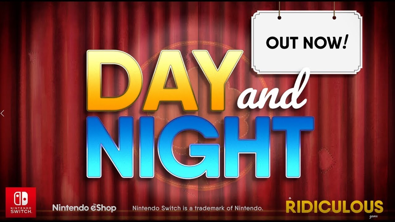 Day and Night is NOW AVAILABLE on the Switch eShop!