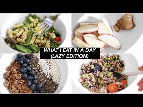 WHAT I EAT IN A DAY #3 (PLANT-BASED VEGAN) | LAZY DAY