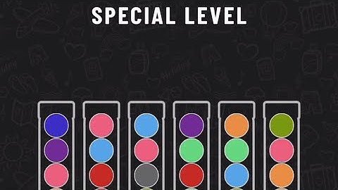 Ball Sort Puzzle Special Level After Level 555 #ballsortpuzzle #ballsortpuzzlegameplay #puzzlegame