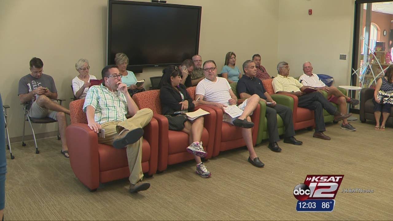 SAWS customers take water bills, complaints to community event YouTube