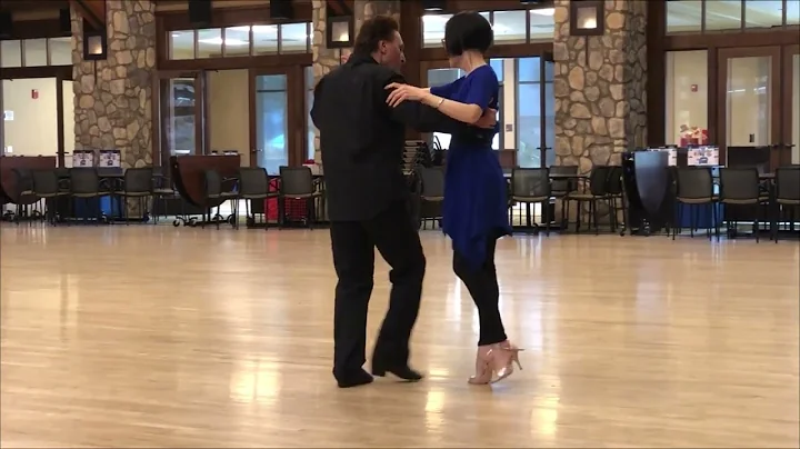 Argentine Tango Practice at Rossmoor: Groups + Couple performances  www.tangonation....   12/18/2022