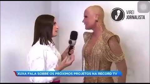 Xuxa faz jornalista chorar em entrevista
