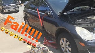My Failed Attempt At Changing The Starter On The Mercedes R350