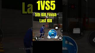 1VS5 IMPOSSIBLE COMEBACK 😈💀 Algorithm Hack 🤯Day-7 Free Fire Clutch Gameplay #freefire #viral #shorts
