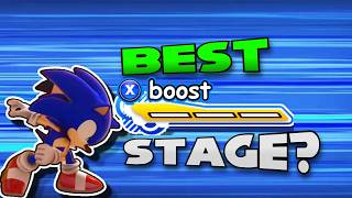 What is The BEST Boost Sonic Stage?