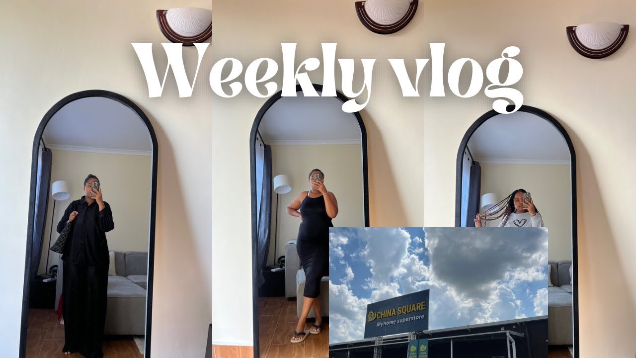 Weekly vlog : Grocery shopping haul, New hair , Cooking ,Think twice and Mr price Haul&much more
