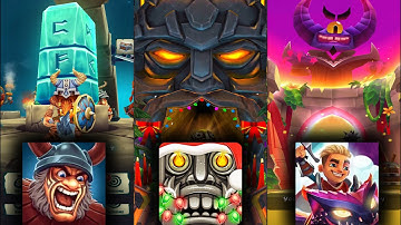 Asgard Run Crush Your Enemies Vs Temple Run 2 Holiday Havoc Vs Blades of Brim - Endless Run Game