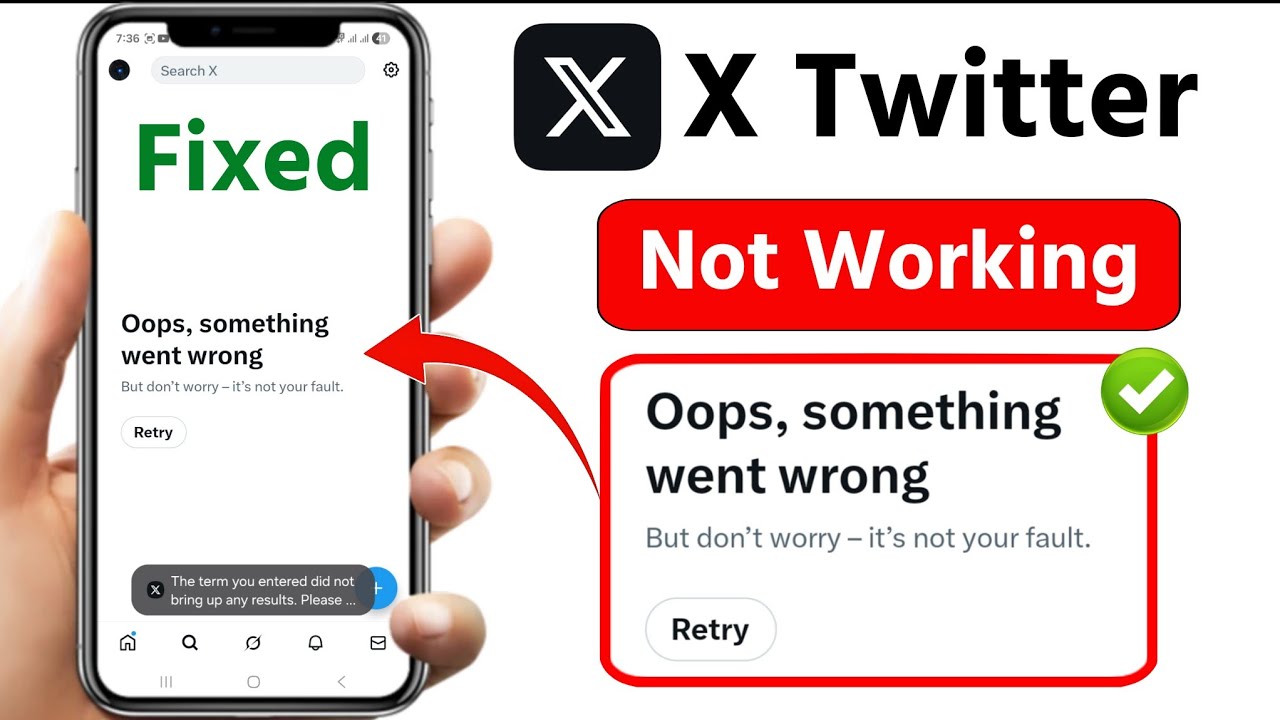 Сегодня не работает Twitter | Проблема с отключением сервера Twitter | Проблема "Что-то пошло не ...