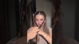 Örgü Prenses Saç Modeli