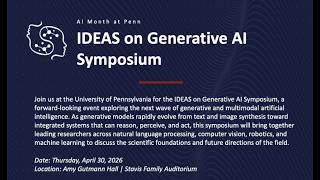 IDEAS on Generative AI Symposium 2026