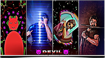 😈Devil Attitude Video Editing | Attitude Song Alight Motion Editing | XML Trend Video Editing