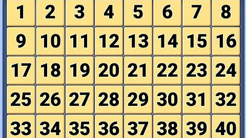 8x8 Number puzzle