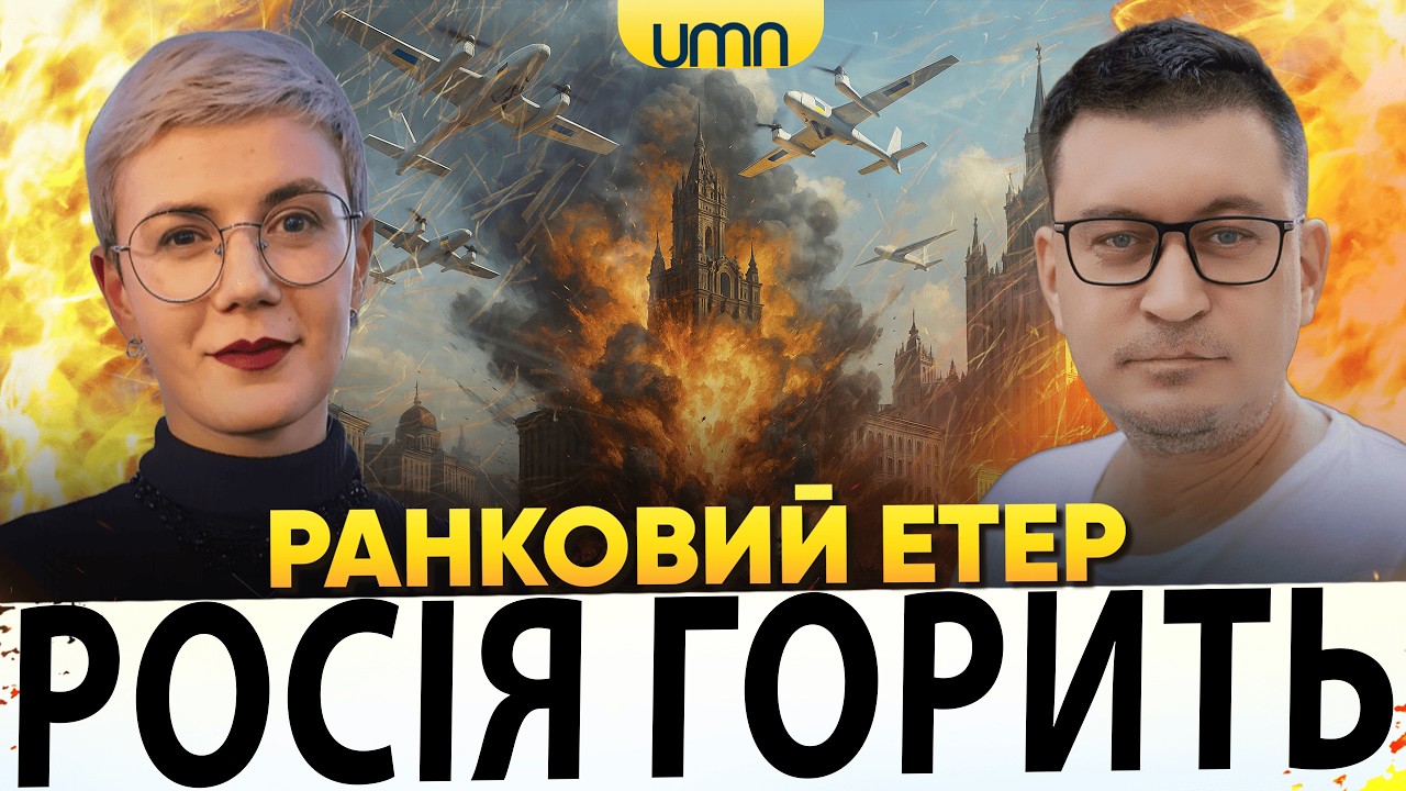 ДРОНЫ НАДЕЛАЛИ БЕДЫ В рф | США УСИЛИВАЕТ АТ@КИ НА ИРАН | Утренний Этер | Александр Чиж, Ирина Бало