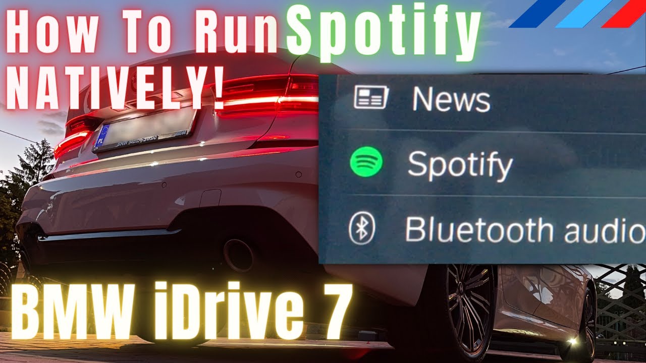 Bmw Spotify App Wird Nicht Angezeigt How to Run Spotify 📀 on your BMW [G20, G22, G30, G32, G11, G15, G01