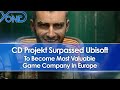 CD Projekt Surpassed Ubisoft To Become Most Valuable Game Company In Europe
