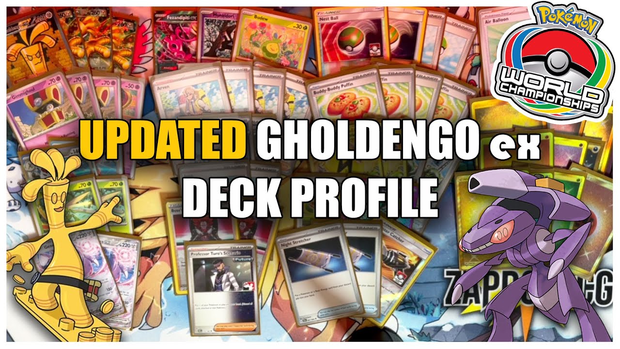 Gholdengo ex Genesect ex Deck Profile - Decklist For Worlds 2025 (Pokemon TCG) Gholdengo ex Genesect ex Deck Profile - Decklist For Worlds 2025 (Pokemon TCG)