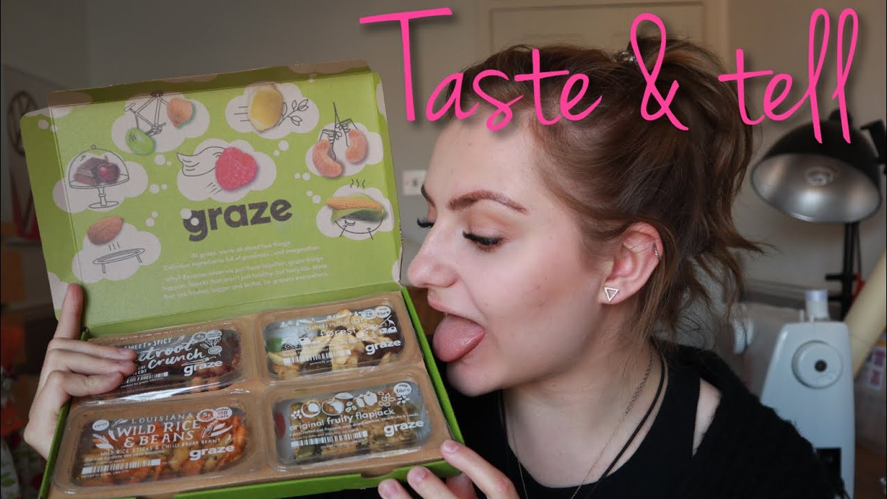 Taste & tell: Graze box | Unboxing video