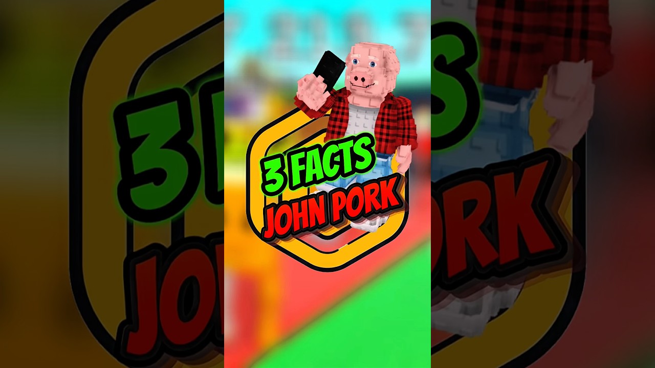 3 Unknown Facts about JOHN PORK ! #roblox #robloxshorts #stealabrainrot #robloxstealabrainrot