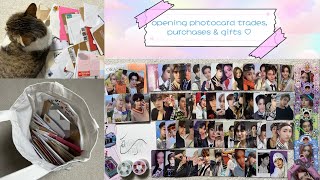 Opening Photocard Trades & Purchases + gifts ♡ (December-February 2024)