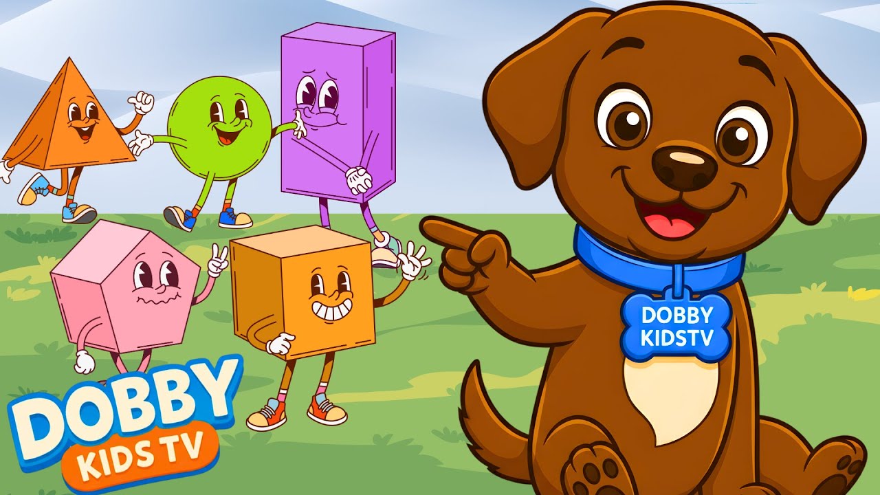 Aprende las Figuras Geométricas | Canciones Infantiles | DobbyKidsTV ...