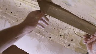 видео: Штукатурка. Ремонт и реставрация потолка с лепниной. Восстановление утрат и отсутствующих элементов. картинка: Штукатурка. Ремонт и реставрация потолка с лепниной. Восстановление утрат и отсутствующих элементов.
