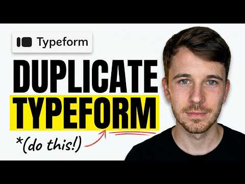 How to Duplicate Typeform (Quickly & Easily)