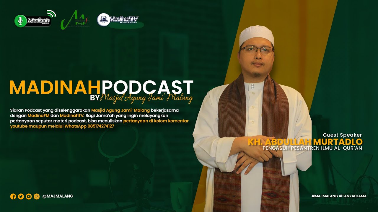 🔴 LIVE | Kajian Aqidah Islam : Sifat Sifat Mustahil Allah  Bersama KH. Abdullah Murtadlo