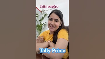 ✅ Sales voucher Entry in Tally Prime #share #accountingsoftware #viral #tallyprime #sales #voucher