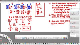 Solving Equations with Rational Coefficients