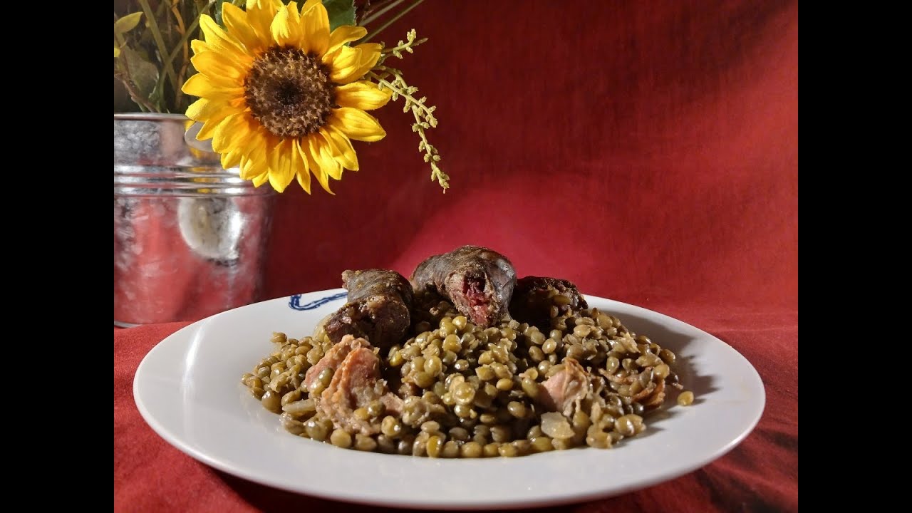 Figatellu aux lentilles de Mémé Corse