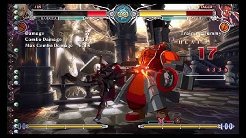 BBCF: Jin Combo Exhibition