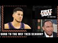 Stephen A. doesn’t see the Suns reaching the WCF this season | First Take