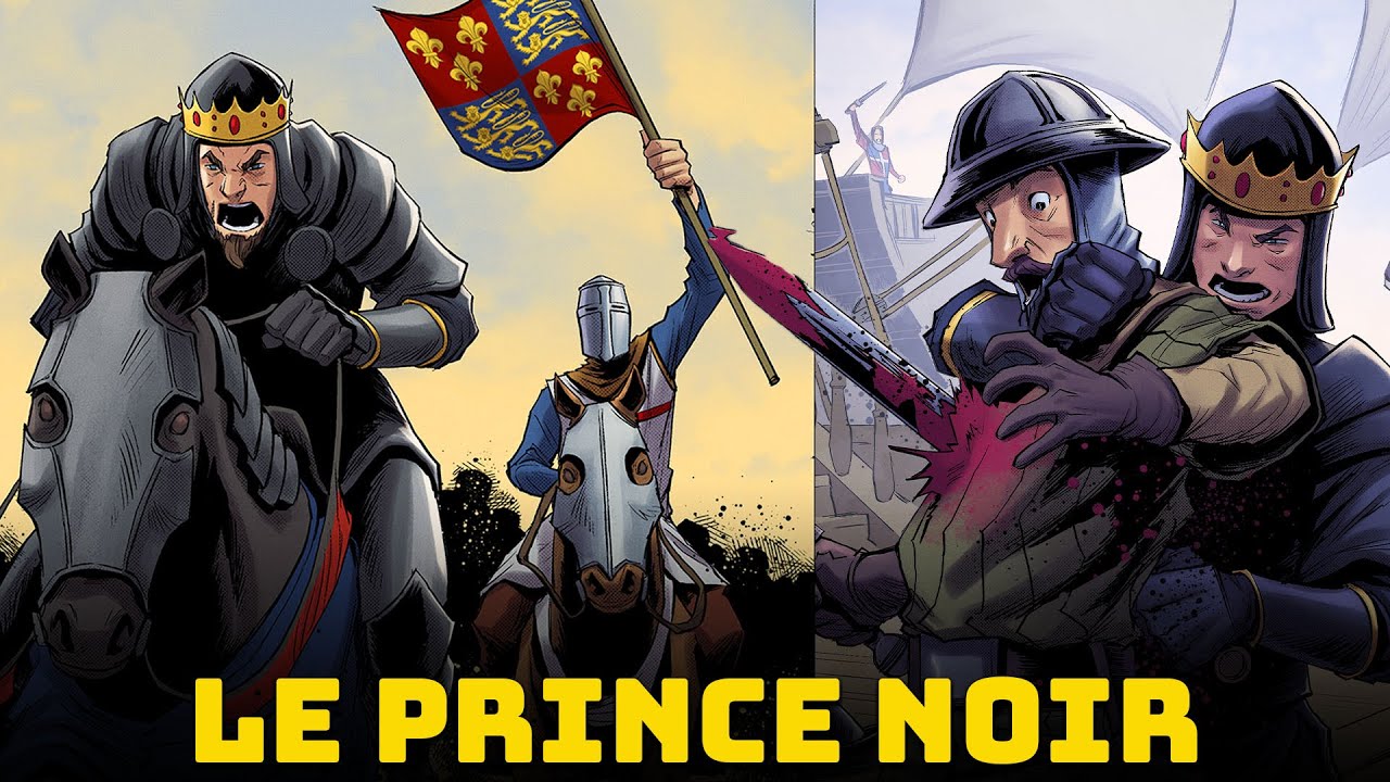 Le Courageux Prince Noir d'Angleterre - L'Histoire d'Édouard, Premier