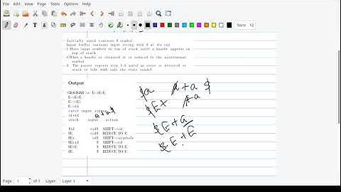Experiment 9 - SHIFT REDUCE PARSER