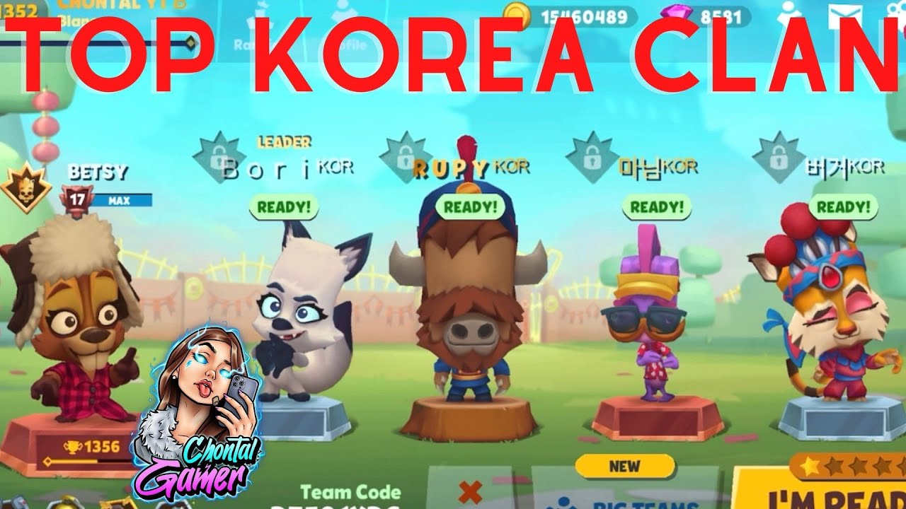Zooba Squad Gameplay Ft. Top Korea Clan YouTube
