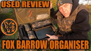 FOX CAMOLITE BARROW ORGANISER - USED REVIEW - LOADED / UNLOADED