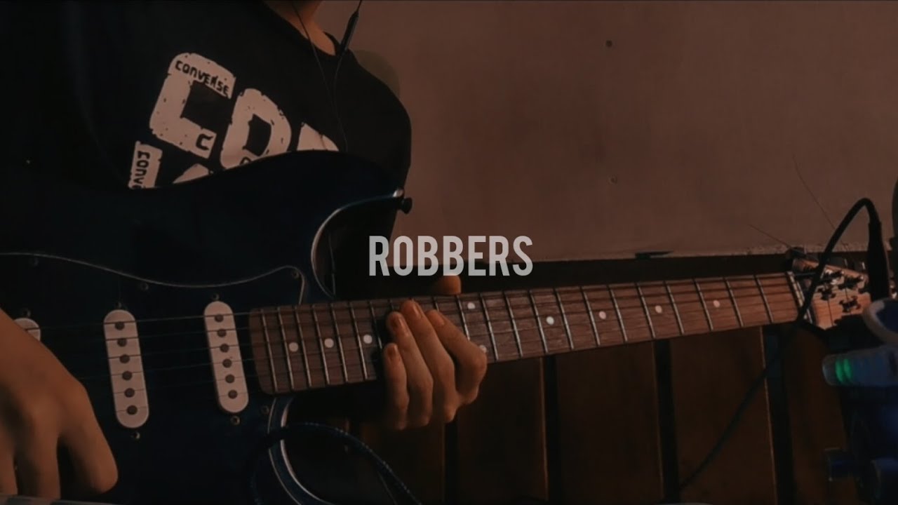 robbers the 1975 (electric guitar cover) YouTube