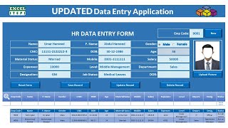 Excel VBA Tutorial: Building a Powerful Automated Data Entry Application Without UserForm | Demo