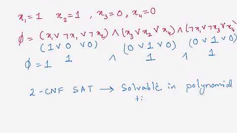 3-CNF SAT (3 CNF Satisfiability)