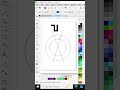 coreldraw Design Tutorial #coreldraw #graphicdesign #coreldrawtutorial