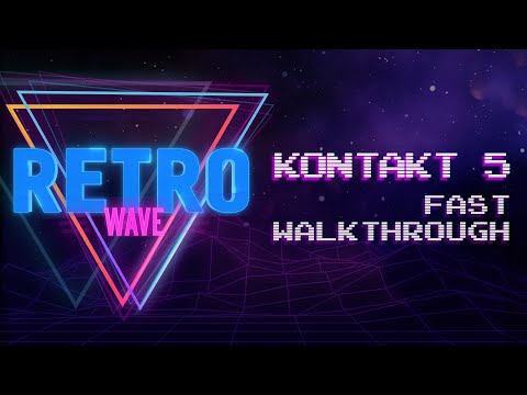 retrowave---kontakt-synthwave-library---fast-walkthrough