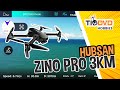 DRONE HUBSAN ZINO PRO VOANDO LONG RANGE 3KM BOM E BARATO COM GPS CAMERA 4K GIMBAL 3 EIXOS BRUSHLESS