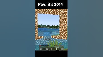 POV: It’s 2014 and You Still Believe This Works 😭 #minecraft #shorts #minecraftfunny