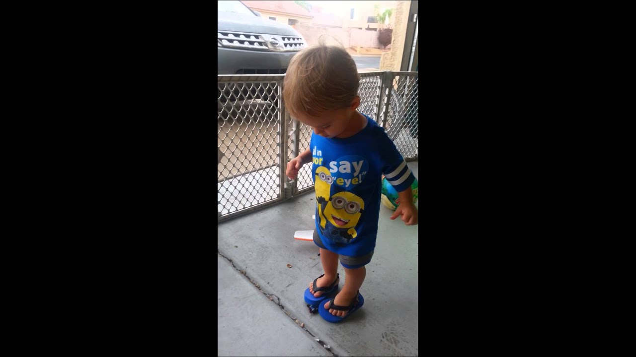 Toddler bouncy ball YouTube