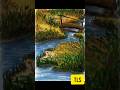 Beautiful Landscape Painting Time Lapse Video #shorts #digitalpainting #landscapepainting