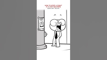 How To Stop A Fight 🥰 (Animation Meme) #shorts